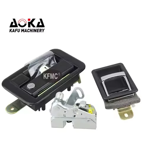 Construction Machinery Part R215-7 Excavator Driving Seat Door Lock Assembly For Hyundai R215-7 Excavator Spare Part