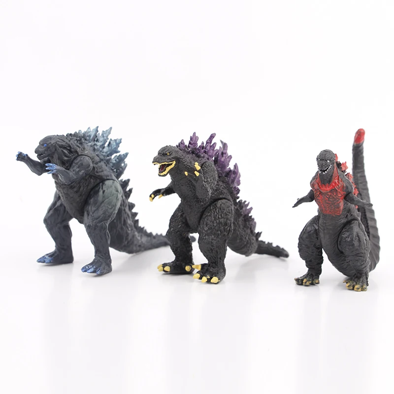 Hot Selling New Style kids Godzillas Monsters Movie Collection Model Anime Gifts  12 styles Godzillar dinosaurs
