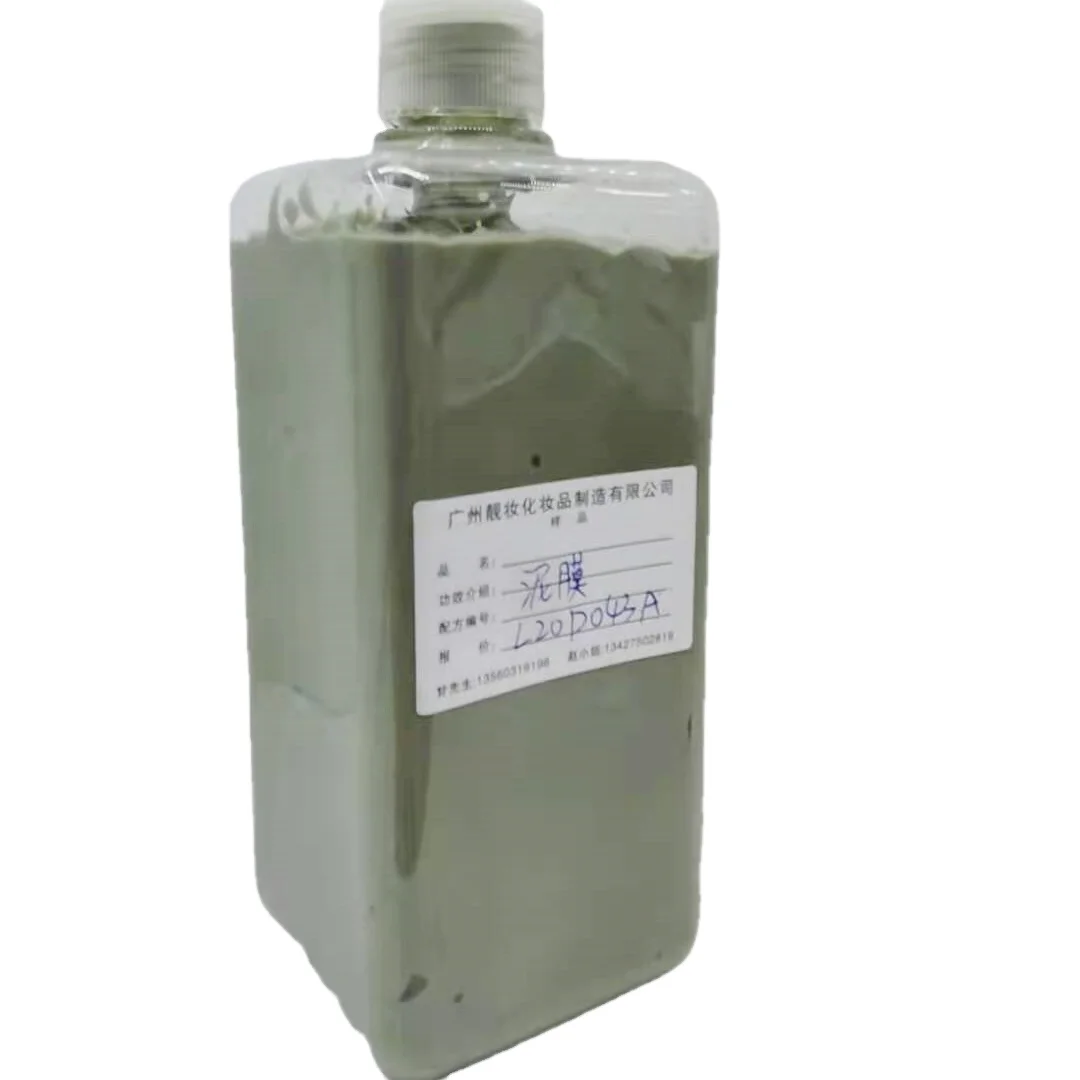 High Quality Oem\Odm Oil Control Moisturizing Cleansing Green Tea Face Mud Mask