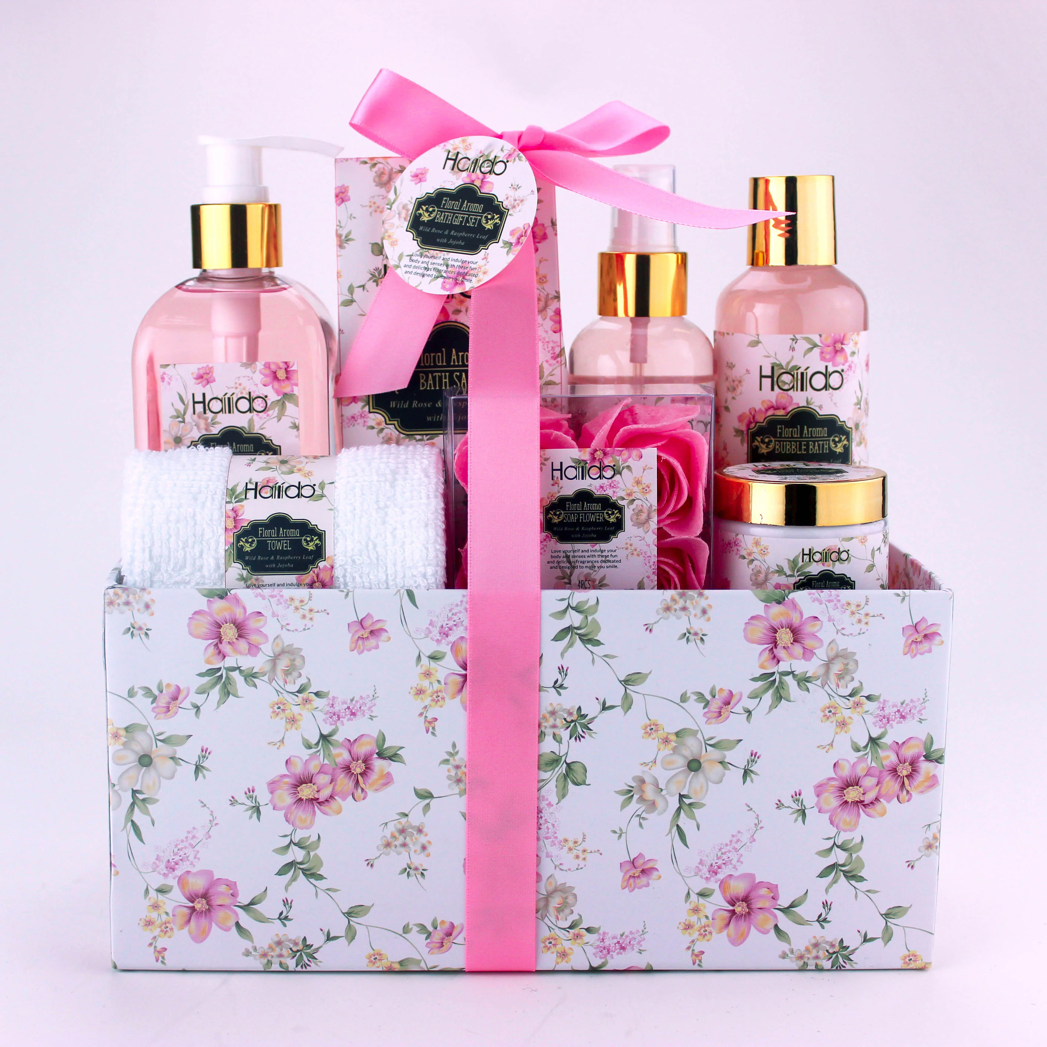 China wholesale OEM products supply high quality bath gift sets for body care