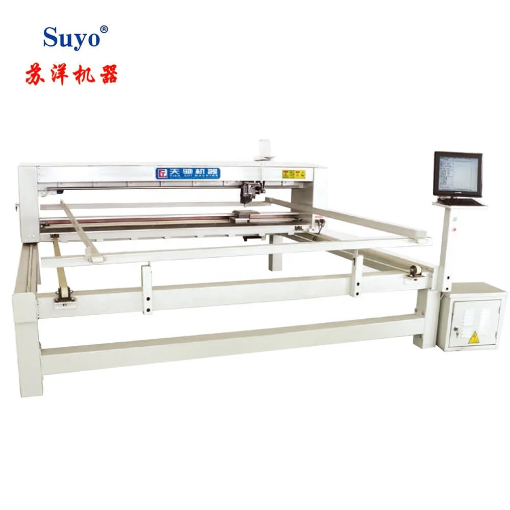 DH-2224  High Speed Industrial Frame Moved Computerized Quilting Machine