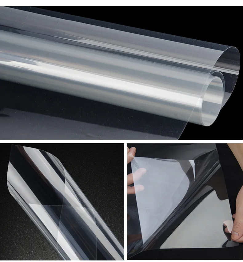 Explosion Proof 8mil 12mil Security Shatterproof Window Tint Film Transparent For Car And House Glass Windows Safety Film