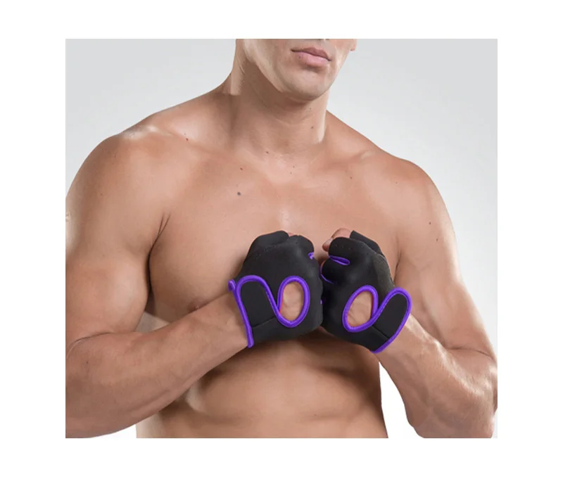 Мужские Перчатки для фитнеса с защитой от скольжения