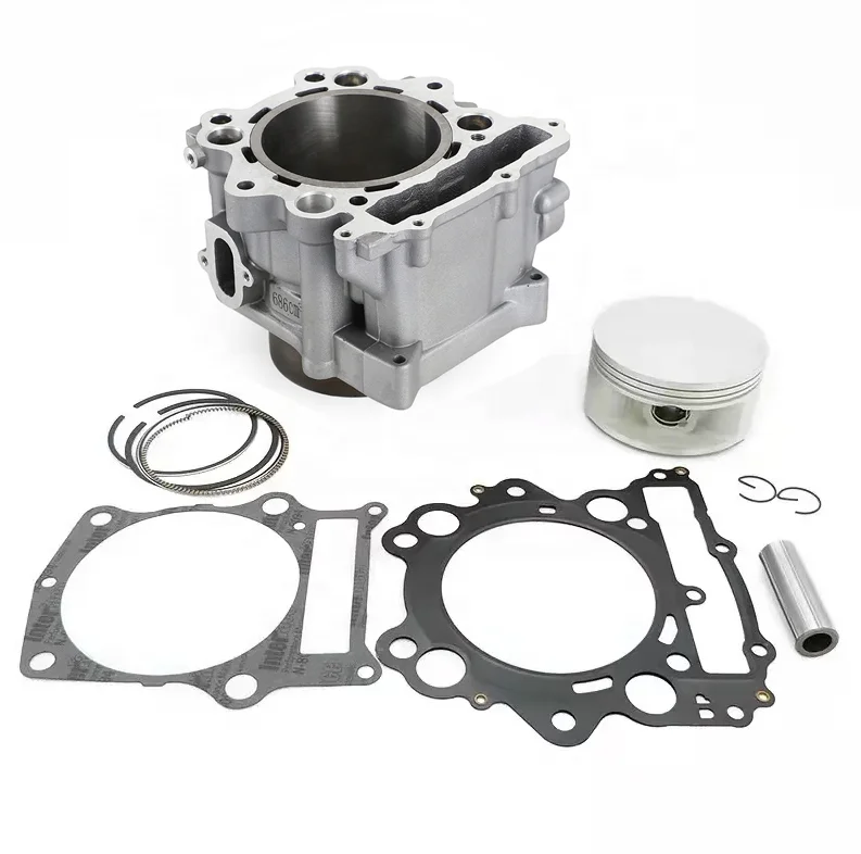ATV Top End Kit Cylinder piston gasket For Yamaha 2002 GRIZZLY HUNTER EDITION - YFM660FHP Cylinder