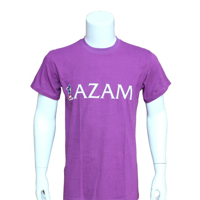 wholesale bulk quantity high quality custom printing logo 100% cotton Malaysia election t shirt