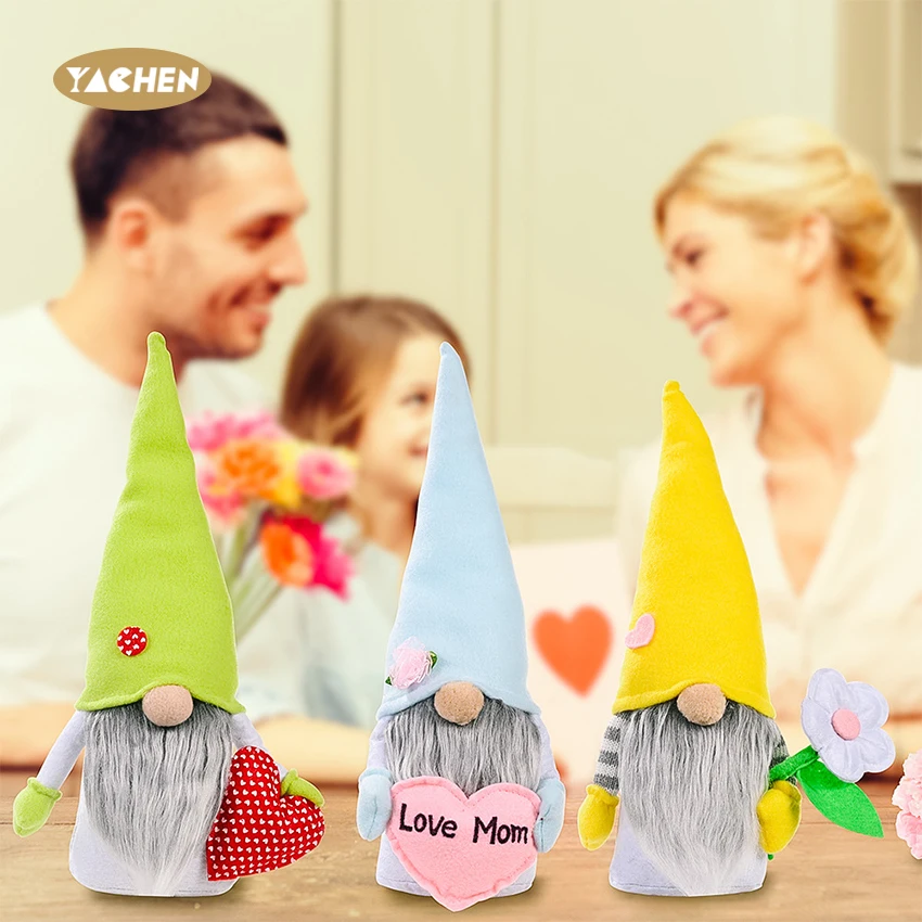 Плюшевая кукла YACHEN на день матери, гномы, Высококачественная тканевая кукла для вечеринки, милые красочные украшения для вечеринки