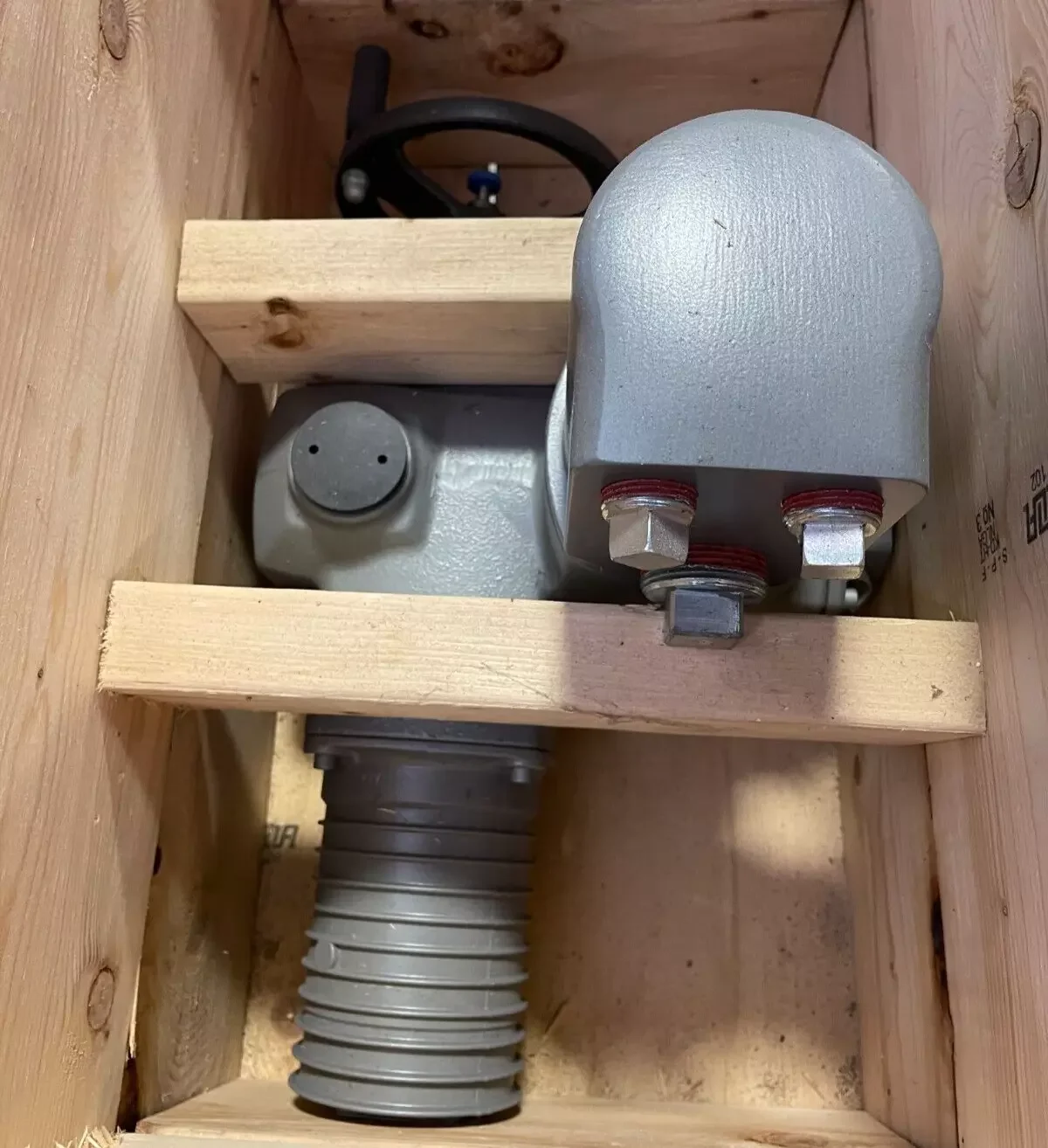 Auma Multi-turn Electric Valve Actuator SA SAR With Clorius 3 Ways Valve Body For Auma Electric Control Valve