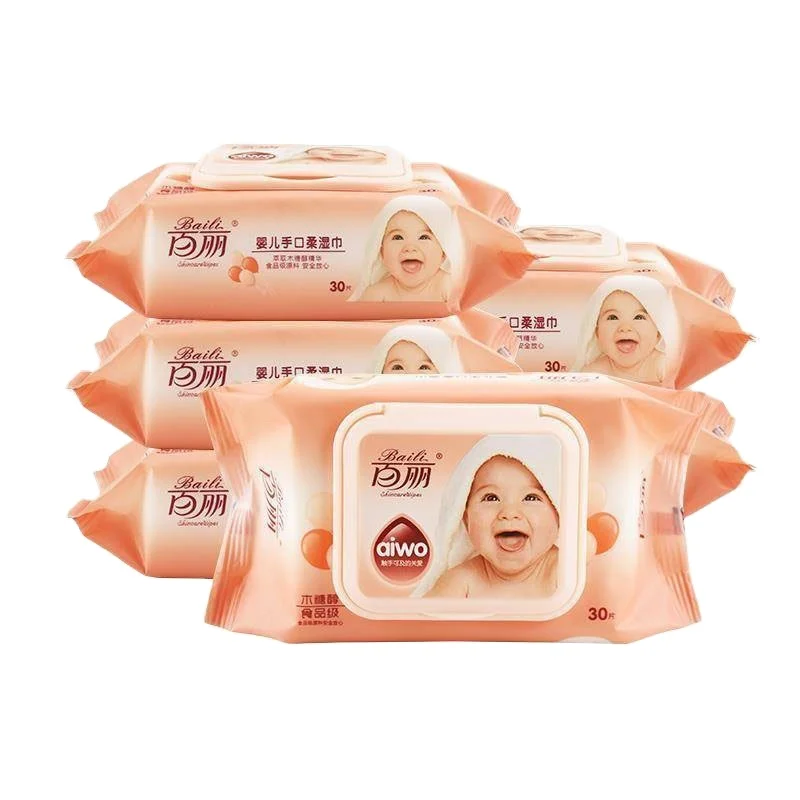 Wholesale 80 count baby wipes hand wet wipes cleaning wipes