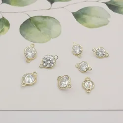 Solid Gold Accessory Custom Size 3mm 4mm 5mm Round Bezels 9K 14K 18K Gold Bezel Asseccory for Setting Diamond Stones