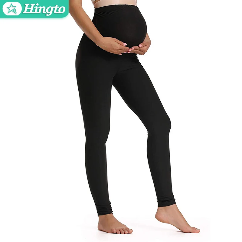 Женские Леггинсы для беременных на живот во время беременности Активный тренировки йоги штаны