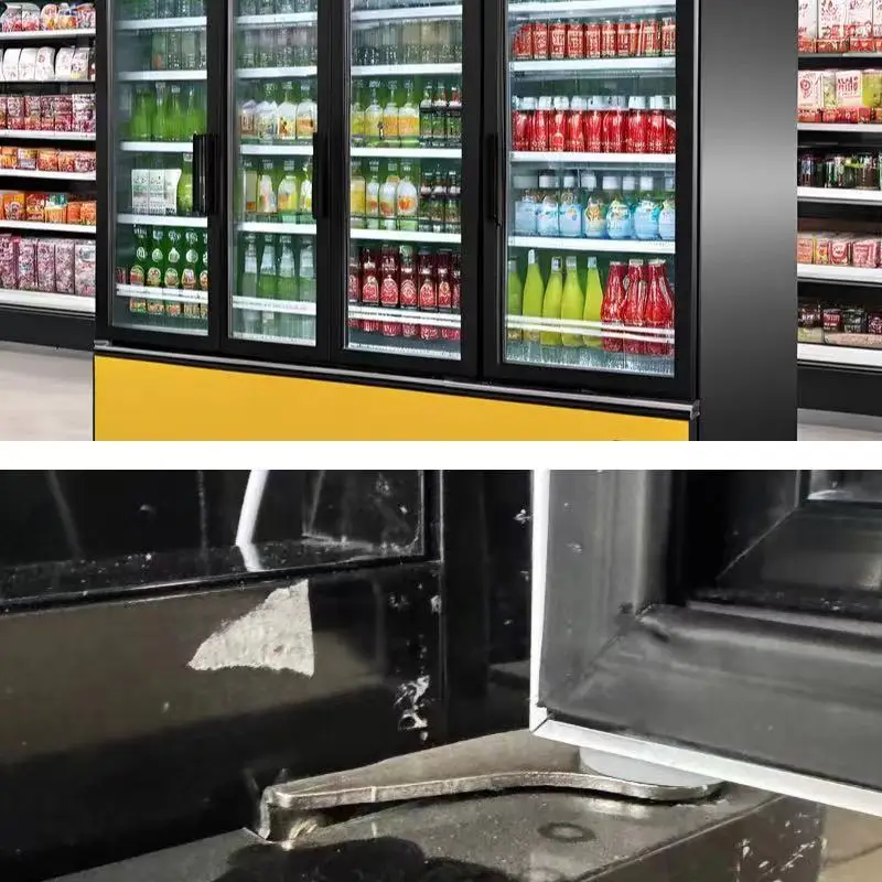 Refrigerator door hinge used to fix the chiller door at the four corners of the cooler freezer accessories