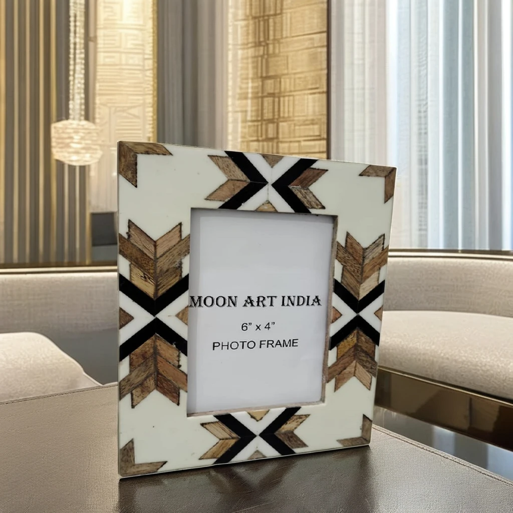 Top-Rated Handmade Mango Wood Photo Frames Table Decorative Picture Frame for Home and Office Best Price Desk Usage