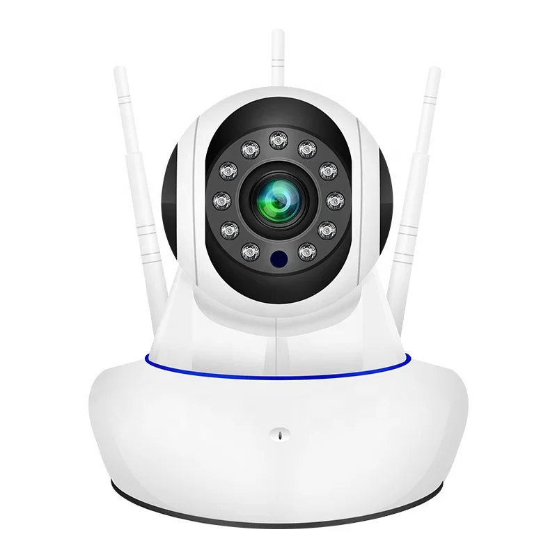 
 YICTUO, внутренняя прочная 1080p смарт-сеть с тремя антеннами, onvif, 2 МП, ip, Wi-Fi, Домашняя мини-камера ptz  
