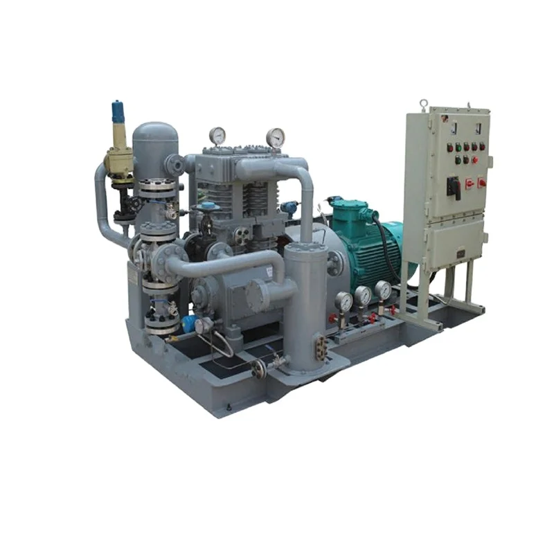 Reciprocating Compressor CNG Station Bog Piston Compressor Gas Booster Compressed Natural Gas Set for Sales
