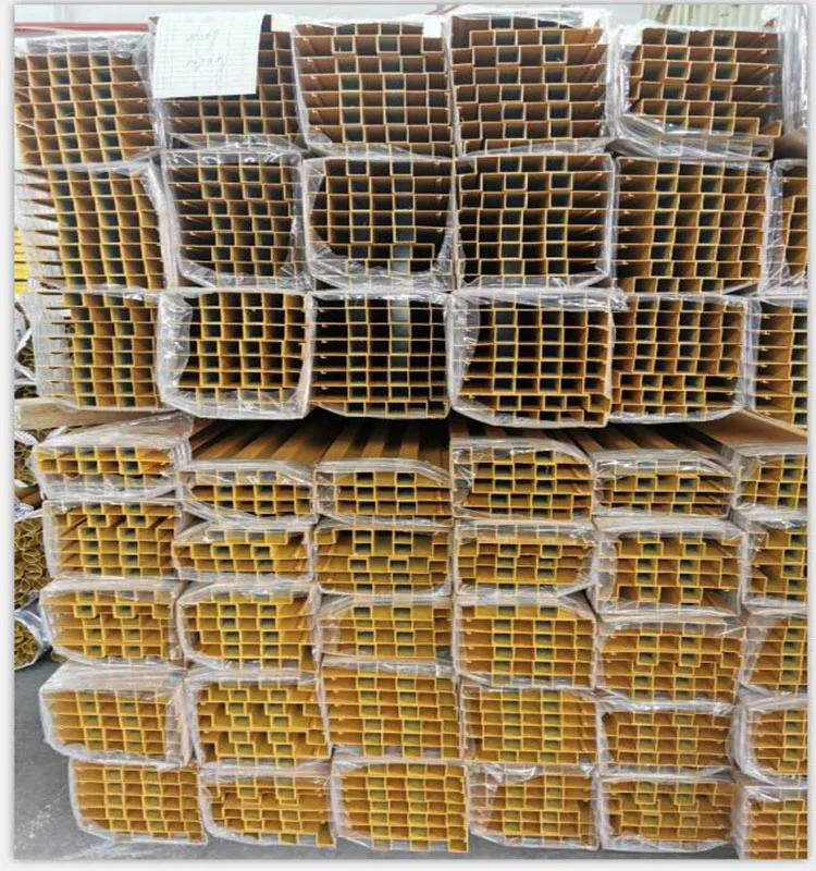 Modern powder coating square tube facade profile aluminum ceiling wall panel for exhibition room