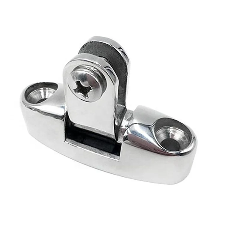 High duty marine fittings boat hardware bimini deck hinge Stainless Steel Swivel Deck Mounts