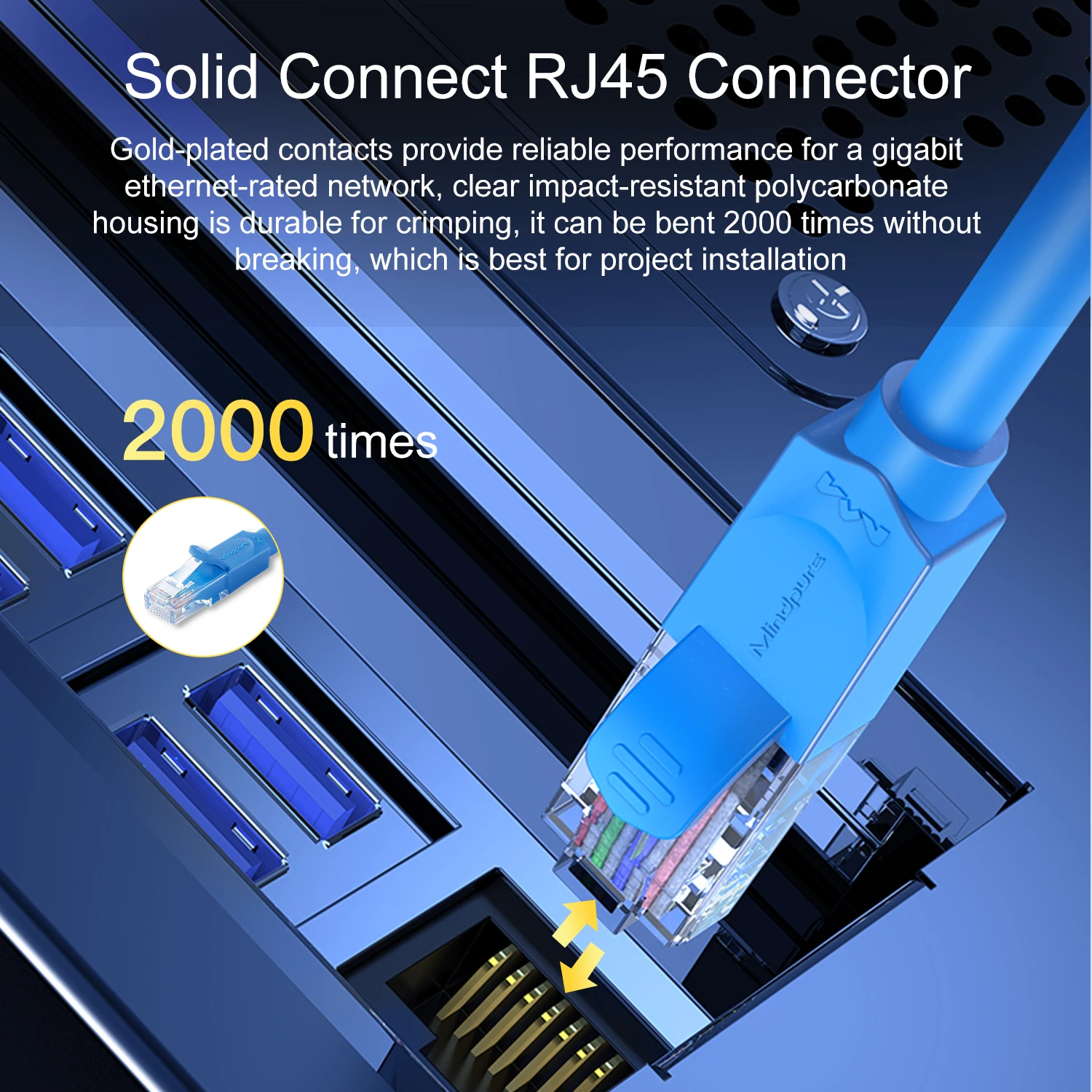 Mindpure High Quality pure copper 8P8C UTP FTP STP CAT5E CAT6 CAT7 Rj45 Patch Ethernet Lan Cable Gigabit Network cord