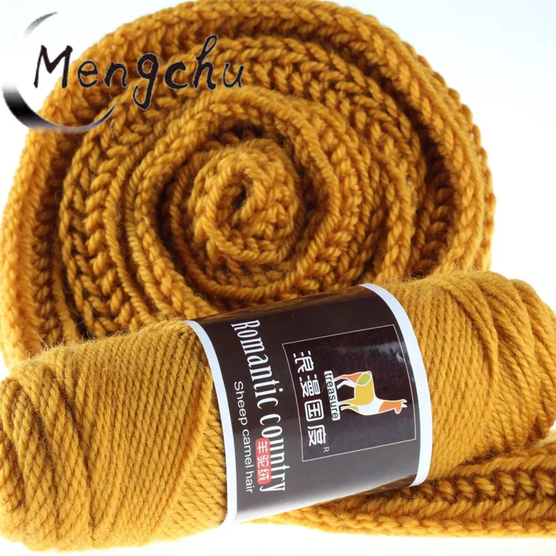 China Medium Weight lamb alpaca wool Blended Knitting worsted Wool yarn
