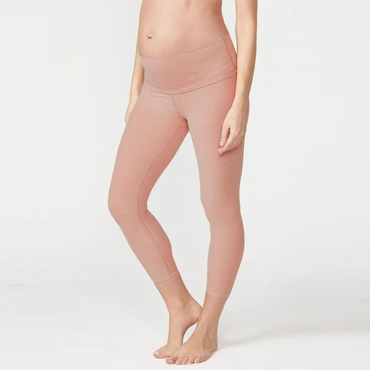 
2021 New Design Plus Size Fit Belly Maternity Leggings Soft Stretch Tummy Control Yoga Pants 