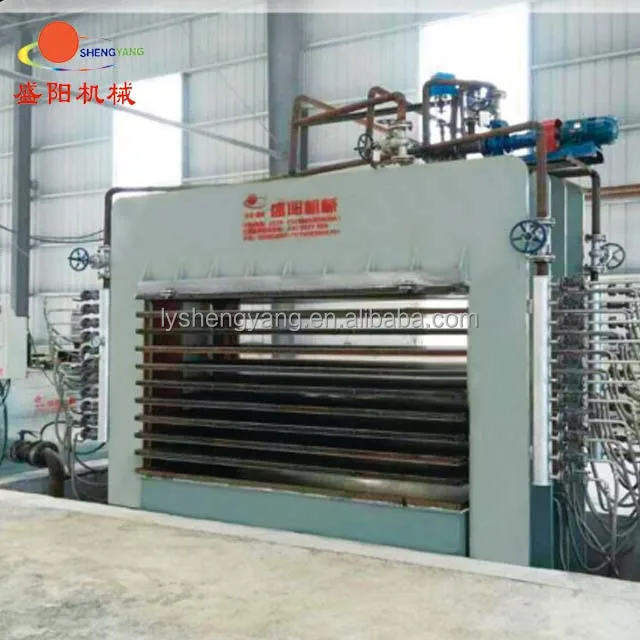 Veneer Hot Press And Hot Press Machine 160 Ton Hot Press Wood Hot Pressing Machine For Plywood