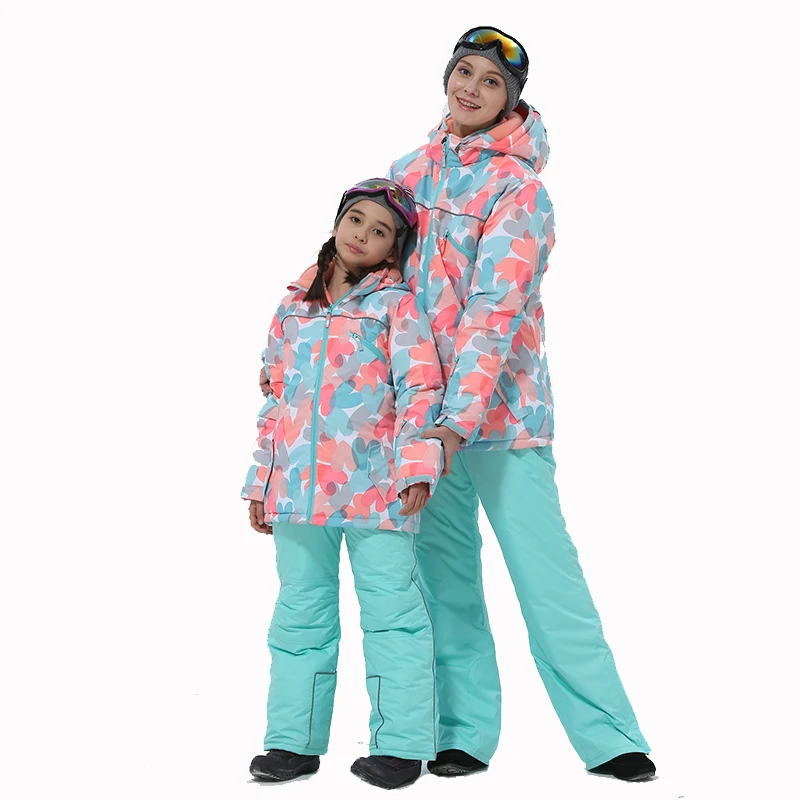 Kids Ski Suit Winter Warm Windproof Children Outdoor Sports Snow Jackets Girls Snowboard Coat For Ski Jacket Clothing Equipment