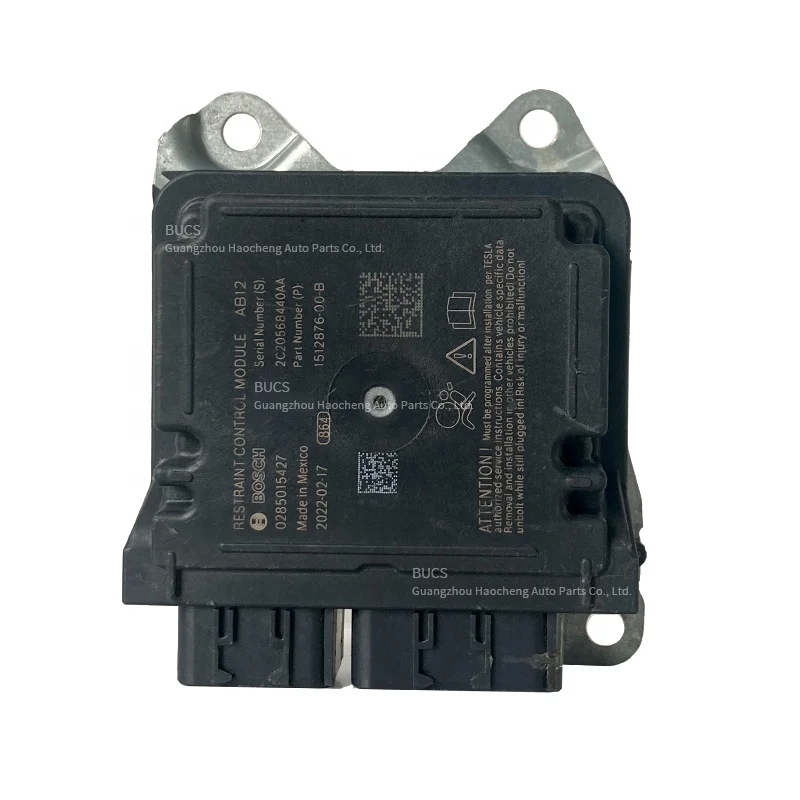 New for Restraint Control Module Model Y / 3 / S Part oem 1512876-00-B