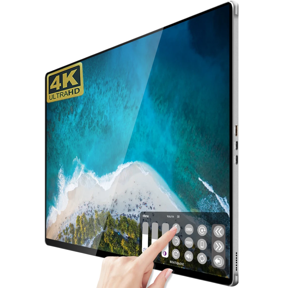 Sibolan 15,6 дюймов usb портативный монитор 4k сенсорный экран дисплей игровой монитор для ноутбука