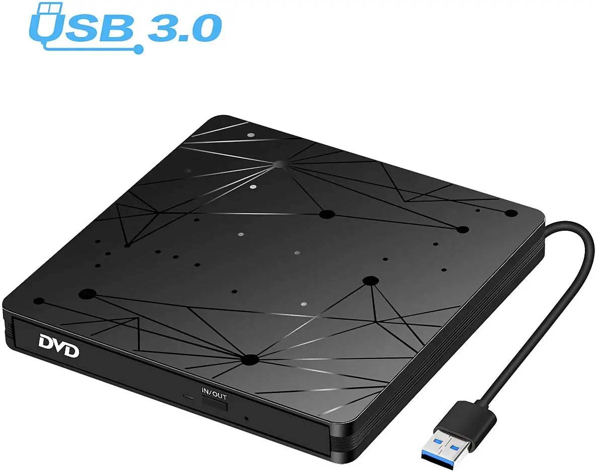 Wholesale Low Noise Usb 3.0 External Cd Dvd +/-Rw Drive Optical Player Portable Dvd/Cd Rom
