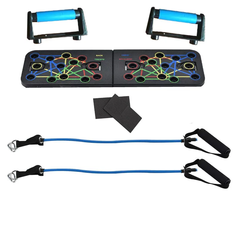 2022 Best Seller Fitness Push Up Board For Home Training Exercise 9 In 1 Push Up Board Gym Fitness Push-Up Board/