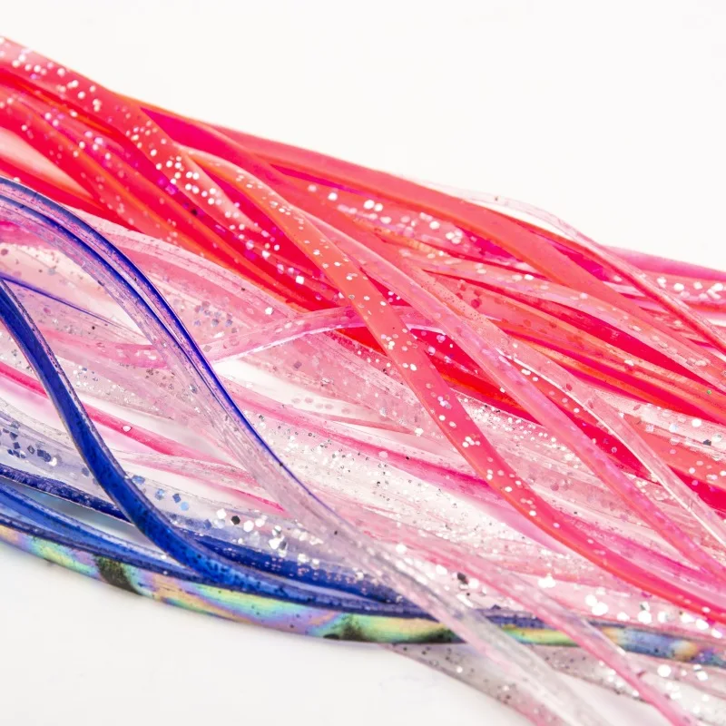 11inch Fish Like With Double Soft Plastic Octopus Skirt And 3d Life Like Eyes Saltwater Tuna Fishing Lure