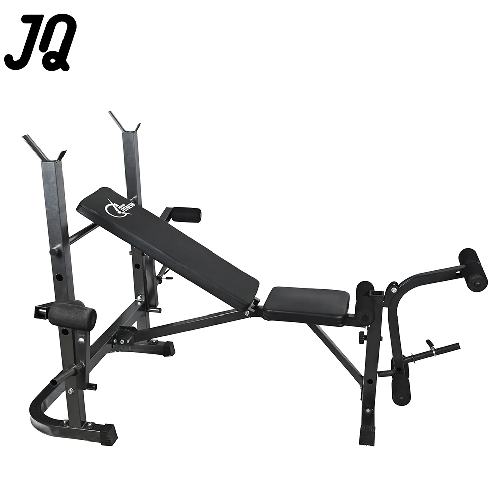 Adjustable Gym Weight Lifting Bench With Multi-Steel Tubes Foldable Metal Design for Home Exercise