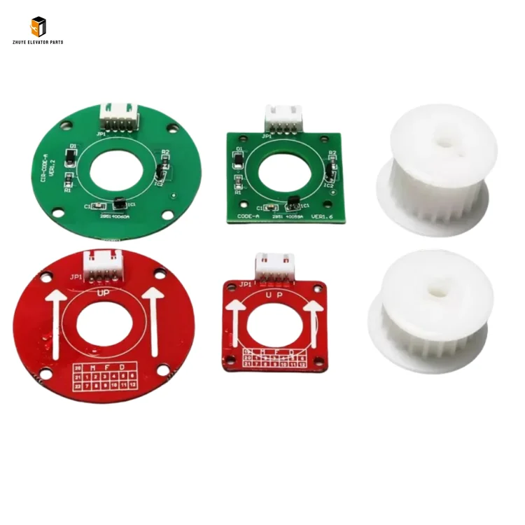 Elevator door operator encoder CIR-CODER-A  elevator pulley  elevator square circular encoder