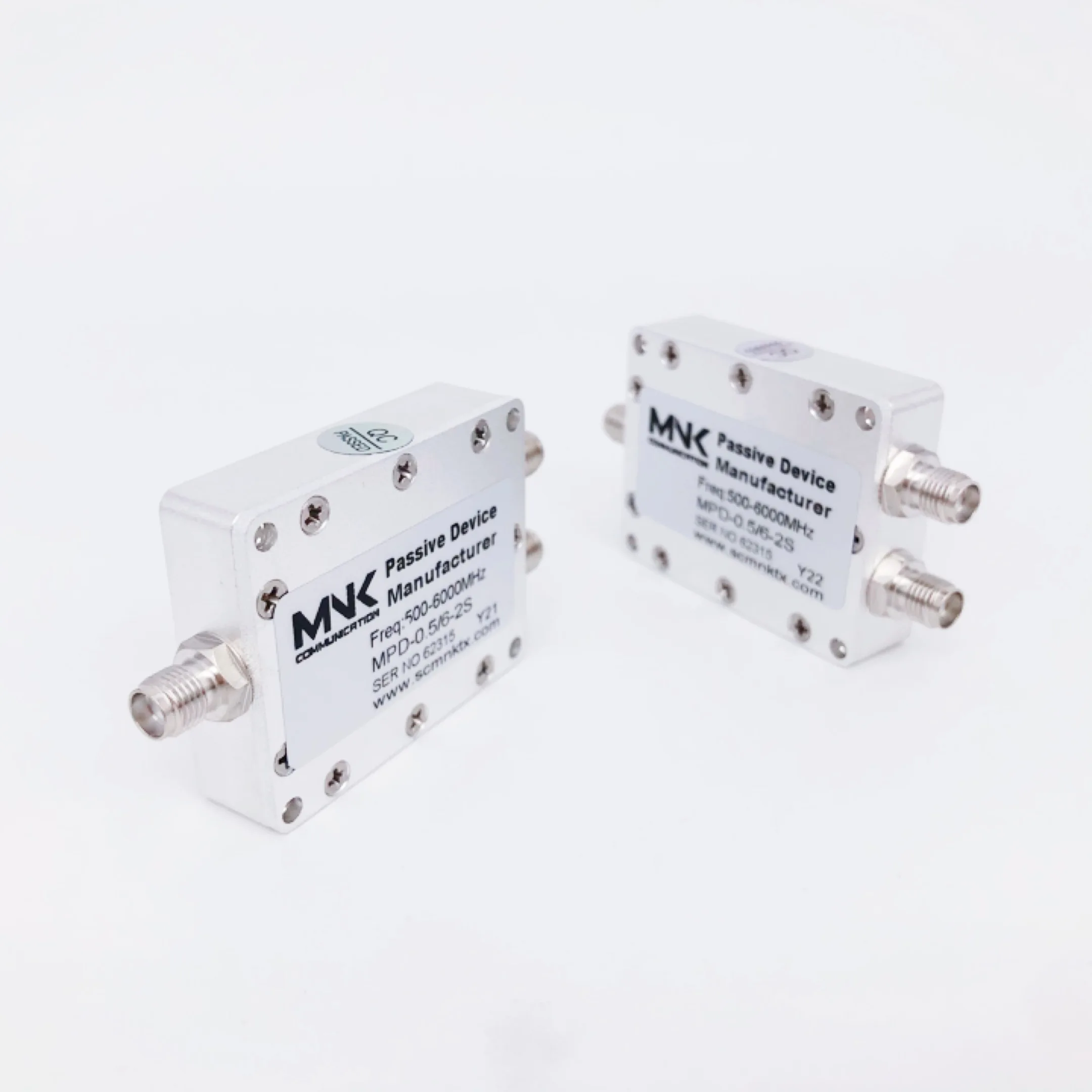 Hot SMA-F 500-6000MHz 2 Way power divider microstrip Wilkinson Splitter Factory direct