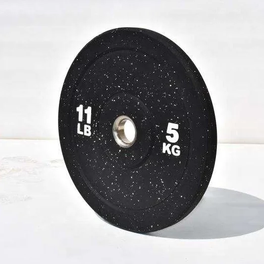 Commercial Bumper Weight Lifting Rubber Competition 20kg Bumper Plates Urethane Barbell Standard Plate Lbs JLC Fitness For Gym
