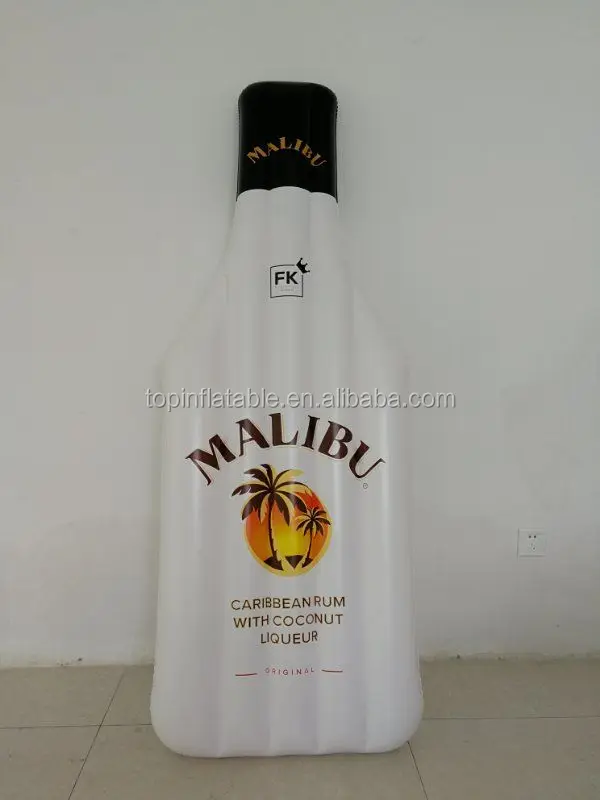 
Beer bottle inflatable air mattress bottle shaped floating lilo mattress 