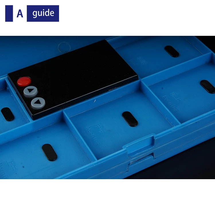 Household  Custom Electrical Reminder Weekly Pill Box With Alarm Timer