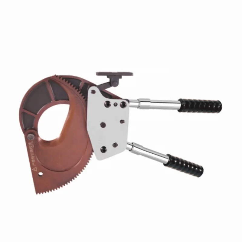 Hand Easy Operation Armoured Ratchet Cutting Tools , Manual Wire Cutter Electric Cable Cutter