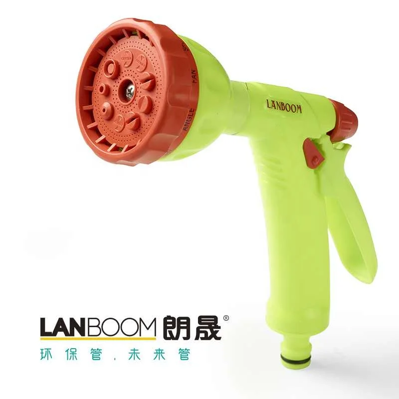 LANBOOM Custom Car Washing Wall Mount Retractable Water Hose Reel With Pipe