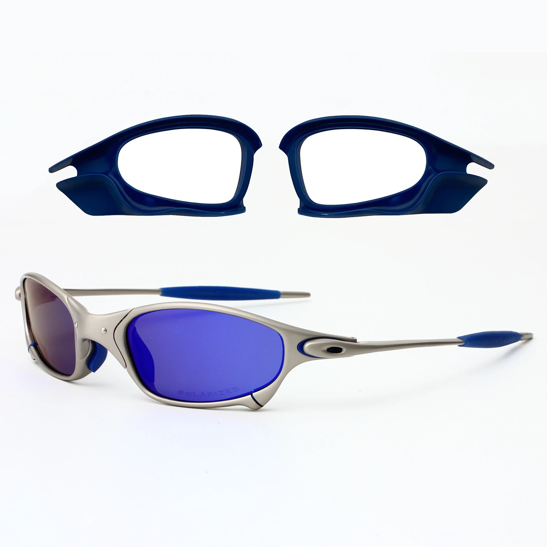 Wholesale Colorful Rubber Cover Replacement Frame Pads Side Blinders Windshield Rubber Piece for Juliet XX Metal Sunglasses