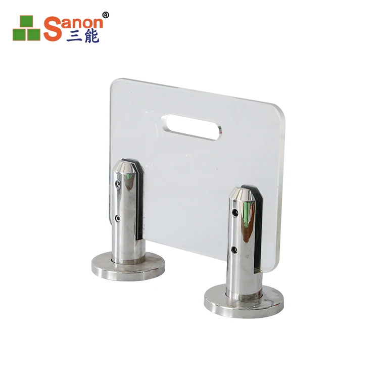 shower door clip tempered glass lifter pane bracket square l shape glass clamp hinge