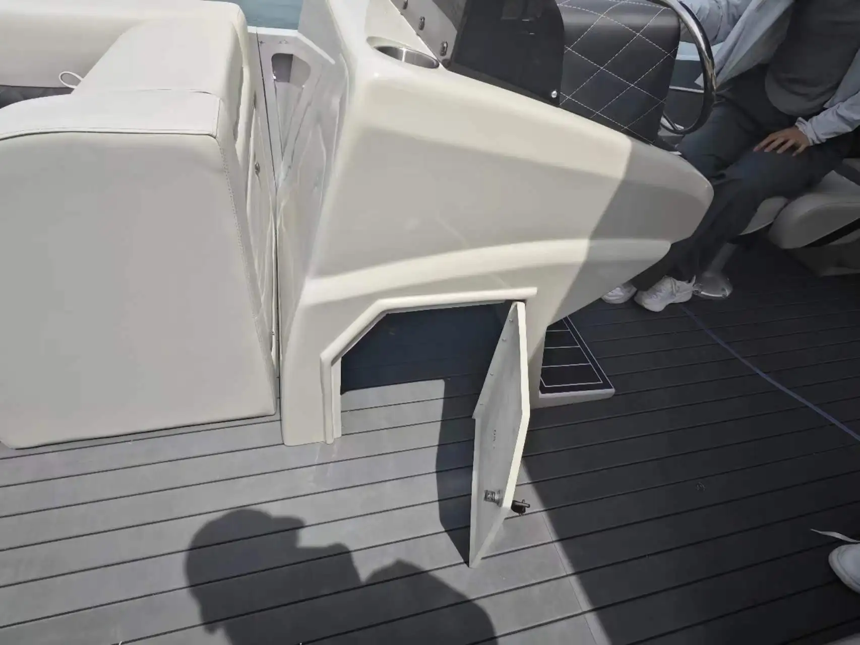 Luxury Fiberglass 30ft Aluminium Party Boat Leisure Floating Yacht Fishing Water Sport Pontoon Boat