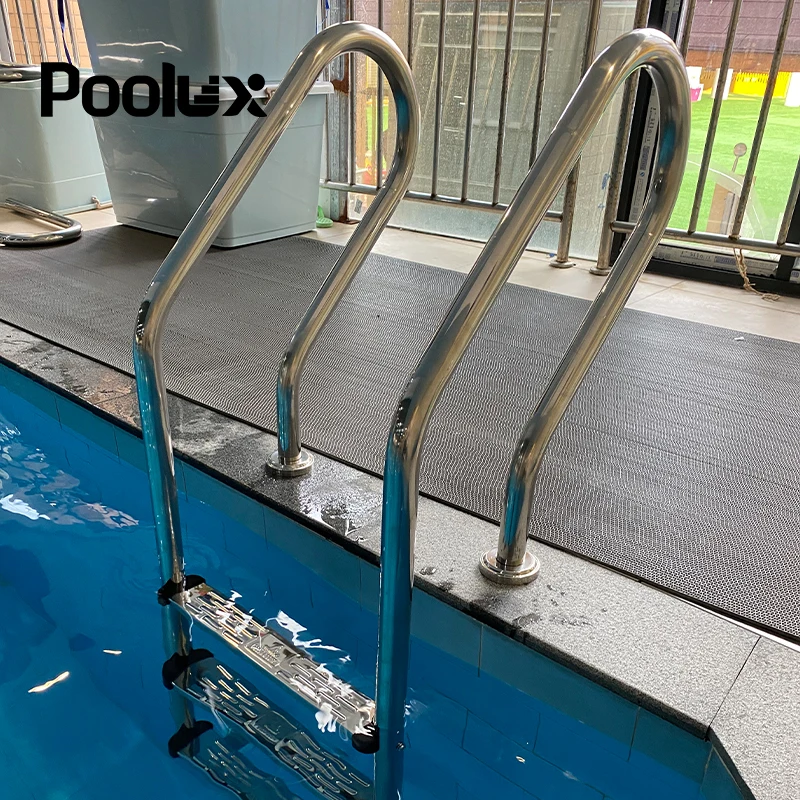 Pool equipment 2 steps 3 steps 4 steps swimming pool stainless steel ladder