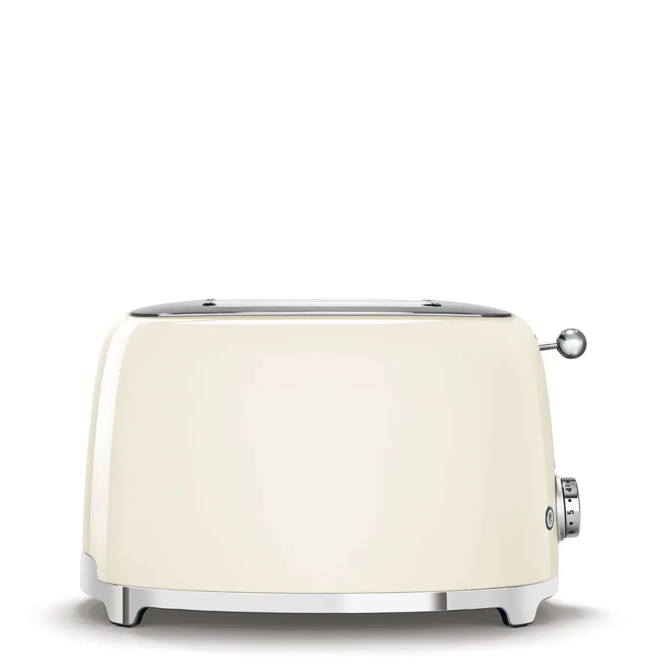 Toaster 2 slice Cream Glossy 50_s Style Aesthetic_y