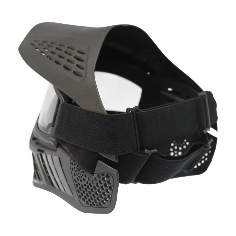 Full Head Cover Paintball Mask with Dual Pane Thermal Lens