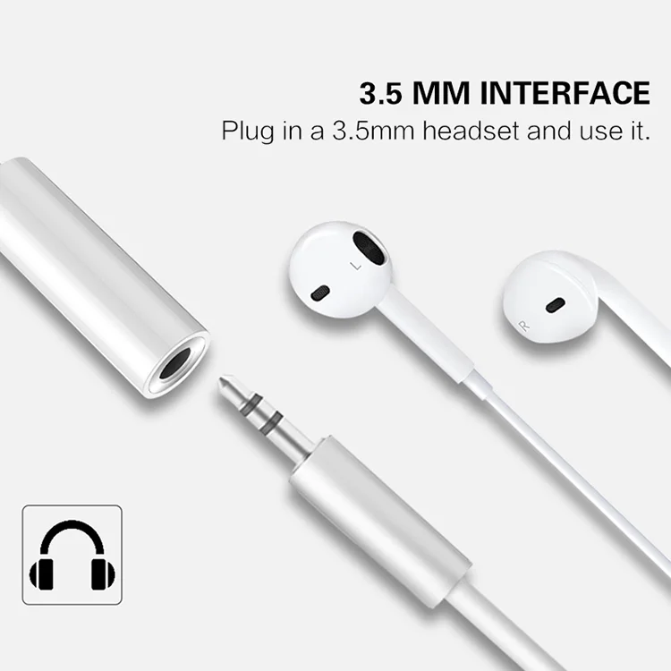 DAC Chip Usb C To 3.5mm Aux Headphone Jack Adapter Type C Jack Earphone Cable