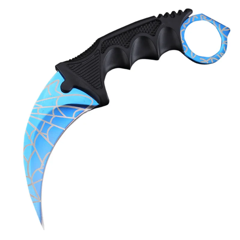 
multi color spider mini EDC knife claw outdoor tactical knife pocket hunting survival folding knife with sheath 