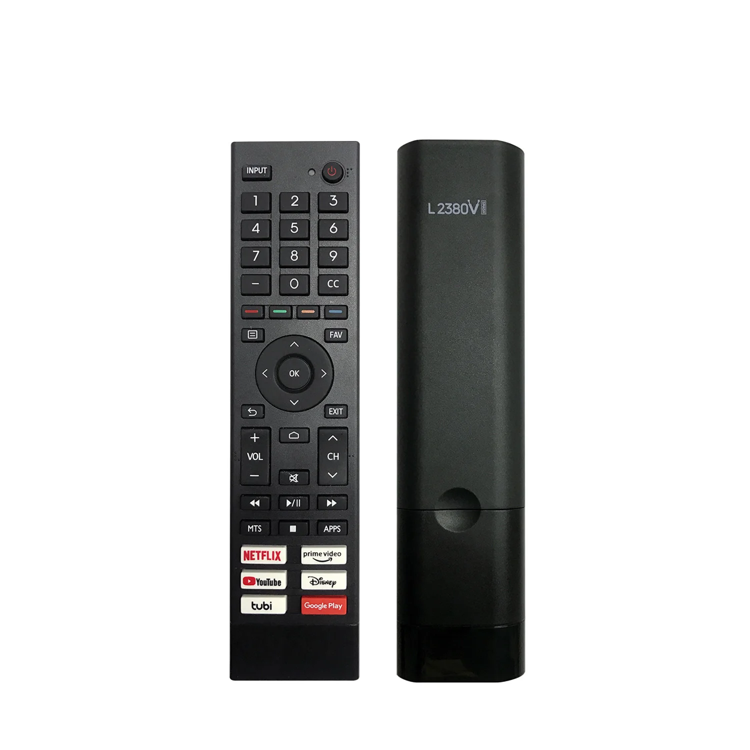 L2380V replacement tv remote  for HISENSE LCD/LED TV  remote with Network function buttons