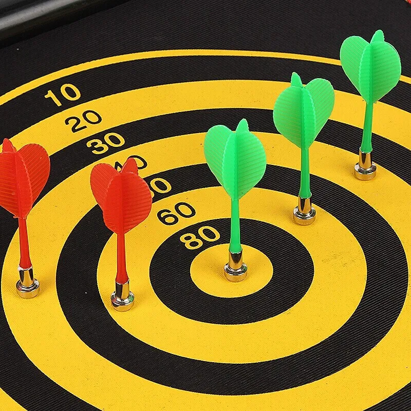 2024 Popular Home Game 12 Inch Magnetic DartBoard Factory Direct Wholesale Accept customization Boxed Barrel Packing DartBoard