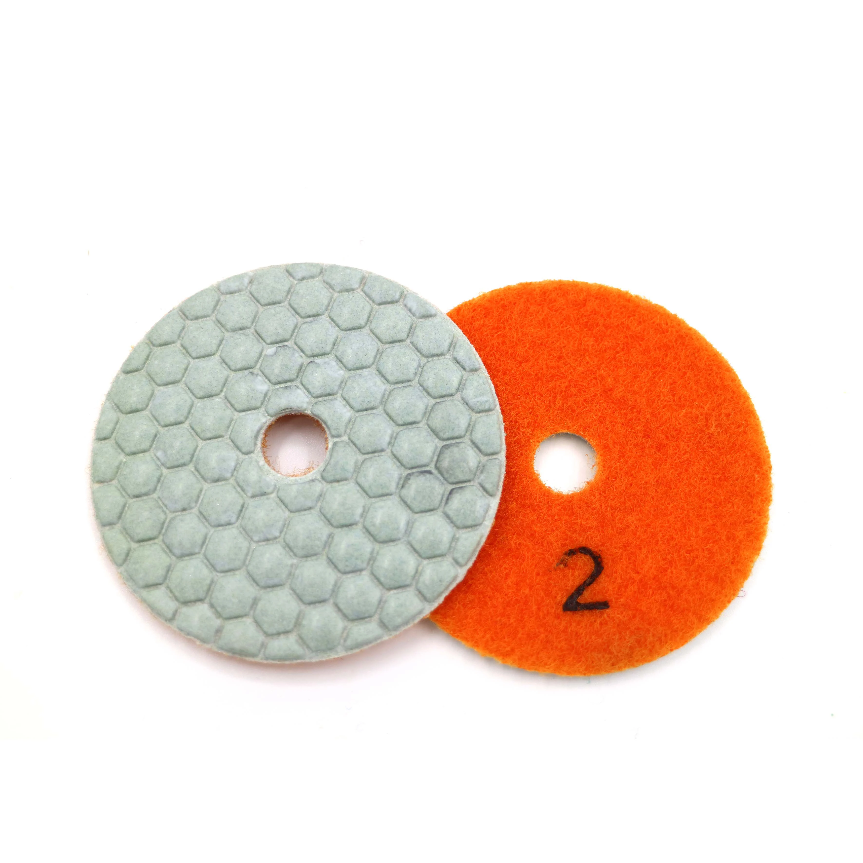 4inch Wet or Dry Use Steps Diamond Polishing Pad for Concrete and Granite Grinding 3 Years Carton Box 40#-2000# Accep CN;ZHE