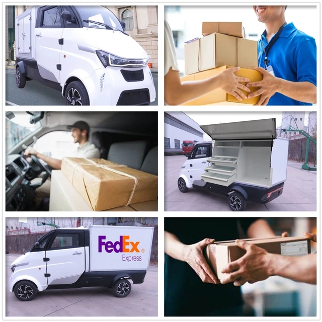 DHL express electric truck